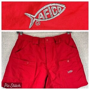 AFTCO new without tag Fishing/tackle‎ cargo Shorts Men 34 Outdoor camping hiking